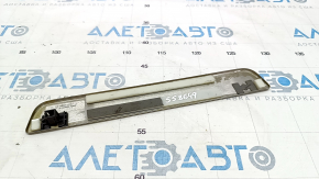 Door sill trim outer rear left Nissan Pathfinder 13-20 chrome, type 1, worn, missing seal, no fastening