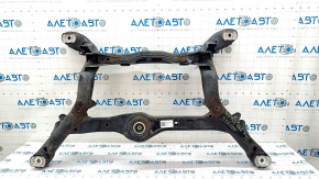 Rear subframe Audi Q5 8R 09-17 AWD, gearbox silents are torn, rusty