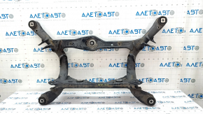 Rear subframe Audi Q5 8R 09-17 AWD, gearbox silents are torn, rusty