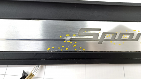 Door sill trim outer rear right BMW 5 G30 17-23 Sport Line, with illumination, corrosion