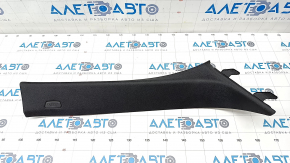 Front pillar trim upper right BMW 5 G30 17-20 black, scratches
