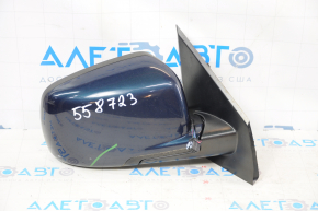 Side mirror right Dodge Journey 11- 5 pins, heated, blue