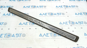Door sill trim outer front left Nissan Murano z51 09-14 chrome, corrosion, bumps