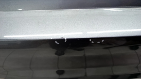 Bare rear bumper BMW 5 G30 17-20 for parking sensors, gray C2Y, scratches, dent