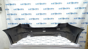 Bare rear bumper BMW 5 G30 17-20 for parking sensors, gray C2Y, scratches, dent