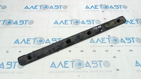 Door sill outer front left Nissan Leaf 11-17 black, worn