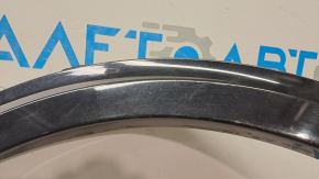 Front left fender arch trim Infiniti QX30 17- FWD broken fasteners, scratches, abrasions, crack