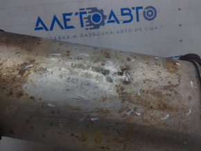 Exhaust pipe resonator with barrel VW Passat b8 16-19 USA 1.8T dented