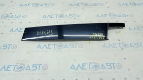 Door trim side front right VW Tiguan 18-20 black gloss, broken crepe, scratches