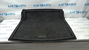 Trunk mat VW Tiguan 18 - black cloth, under 2 rows, for dry cleaning, cracks