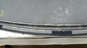 Trunk mat VW Tiguan 18 - black cloth, under 2 rows, for dry cleaning, cracks