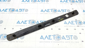 Door sill outer front right Nissan Leaf 11-17 black, worn