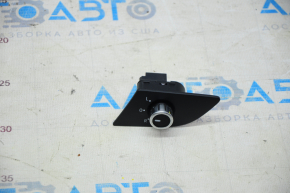 Mirror control VW Passat b7 12-15 USA black with chrome