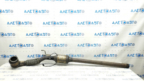 Intake pipe with catalytic converters VW Passat b8 16-19 USA 1.8T with lambda