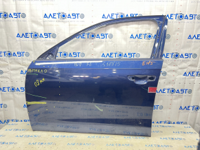 Bare front door left VW Passat b7 12-15 USA red LQ3Z, blue LH5X, putty 0.8mm, painted