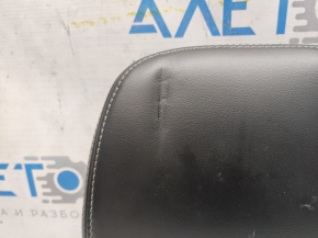 Dodge Journey 11 passenger seat headrest - black leather, dented leather