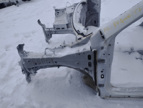 Front left quarter Nissan Rogue 14-20 white on the body