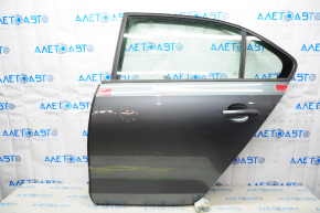 Door assembly rear left VW Jetta 11-18 USA graphite LD7X dent