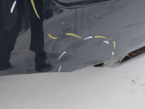 Quarter wing rear left Toyota Camry v50 12-14 usa, graphite, on the body, dented wing slope, dented, bumps