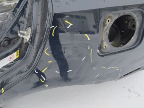 Quarter wing rear left Toyota Camry v50 12-14 usa, graphite, on the body, dented wing slope, dented, bumps
