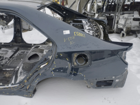 Quarter wing rear left Toyota Camry v50 12-14 usa, graphite, on the body, dented wing slope, dented, bumps