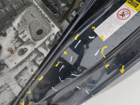 Quarter wing rear left Toyota Camry v50 12-14 usa, graphite, on the body, dented wing slope, dented, bumps