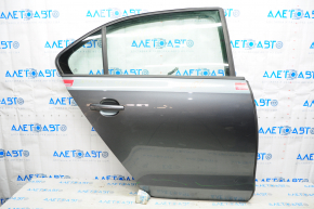 Door assembly rear right VW Jetta 11-18 USA graphite LD7X