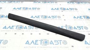 Door sill outer front right Nissan Leaf 11-17 black, worn