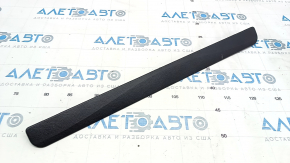 Door sill outer front right Nissan Leaf 11-17 black, worn