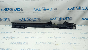 Front left threshold trim VW Tiguan 18 - black, scratches, cracked mount