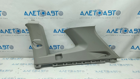 Right rear pillar trim VW Tiguan 18 - gray, scratches, cracked mount