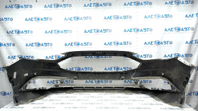 Front bumper bare Ford Fusion mk5 17-18 for 4 parking sensors and Park Assist, white, scratches