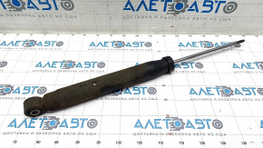 Rear left shock absorber Audi Q5 8R 13-17 rusty, dented, cracked silent block