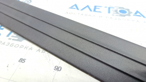 Door sill trim front left outer Nissan Altima 13-18 black, worn