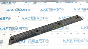 Door sill trim front left outer Nissan Altima 13-18 black, worn