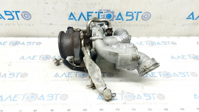 Turbine assembly with manifold and cooling pipes VW Passat b8 16-19 USA 1.8T, 2.0T 83k