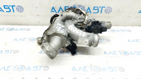 Turbine assembly with manifold and cooling pipes VW Passat b8 16-19 USA 1.8T, 2.0T 83k