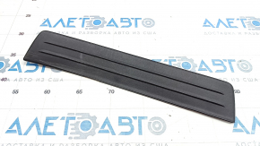Door sill trim rear left outer Nissan Altima 13-18 black, worn