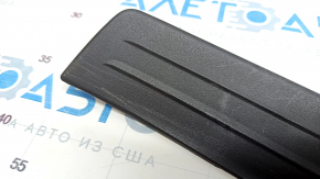 Door sill trim rear left outer Nissan Altima 13-18 black, worn