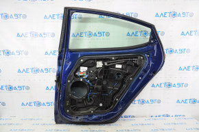 Door assembly rear right Hyundai Elantra UD 11-16 blue S7U small dent