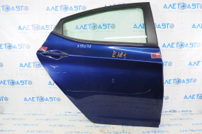 Door assembly rear right Hyundai Elantra UD 11-16 blue S7U small dent
