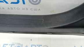 Front right threshold trim VW Tiguan 18 - black, scratches, broken fastener