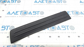 Door sill trim rear left outer Nissan Altima 13-18 black, worn