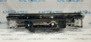 Rear panel Audi Q5 8R 09-17 2 parts, drilled, black, dents, tears