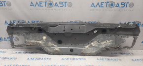 Rear panel Audi Q5 8R 09-17 2 parts, drilled, black, dents, tears