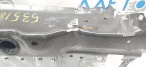 Rear panel Audi Q5 8R 09-17 2 parts, drilled, black, dents, tears
