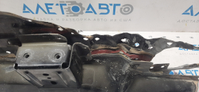 Rear panel Audi Q5 8R 09-17 2 parts, drilled, black, dents, tears