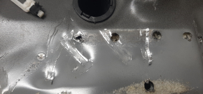 Rear panel Audi Q5 8R 09-17 2 parts, drilled, black, dents, tears