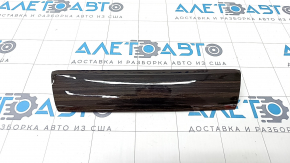 BMW 5 G30 17-23 wood grain center console trim, front, scratches