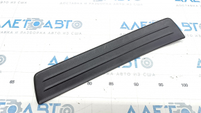 Door sill trim rear right outer Nissan Altima 13-18 black, worn